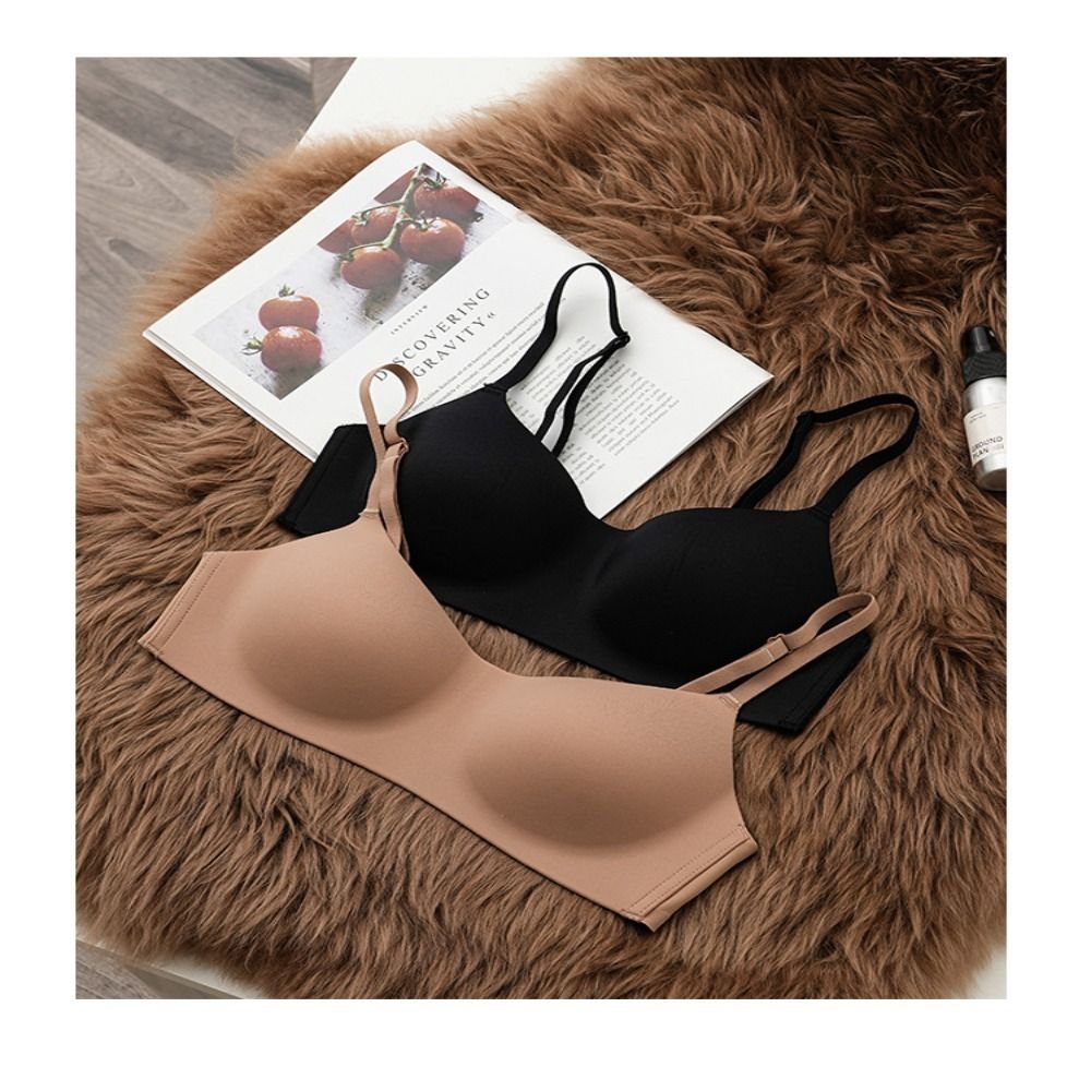 Bralette Wireless Soft - Soft Comfort Wireless Bra Thin Cup
