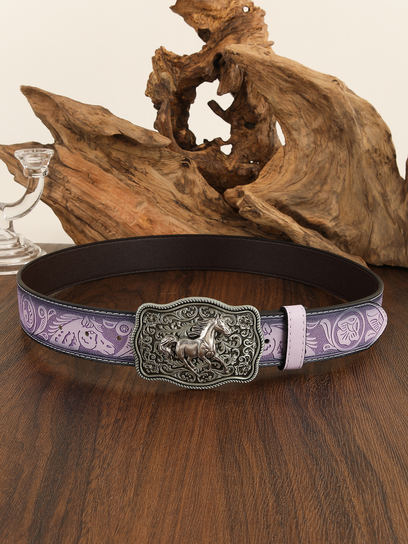 A purple Western cowboy-style  – Corset Waist Cinch Bewertung und Preis