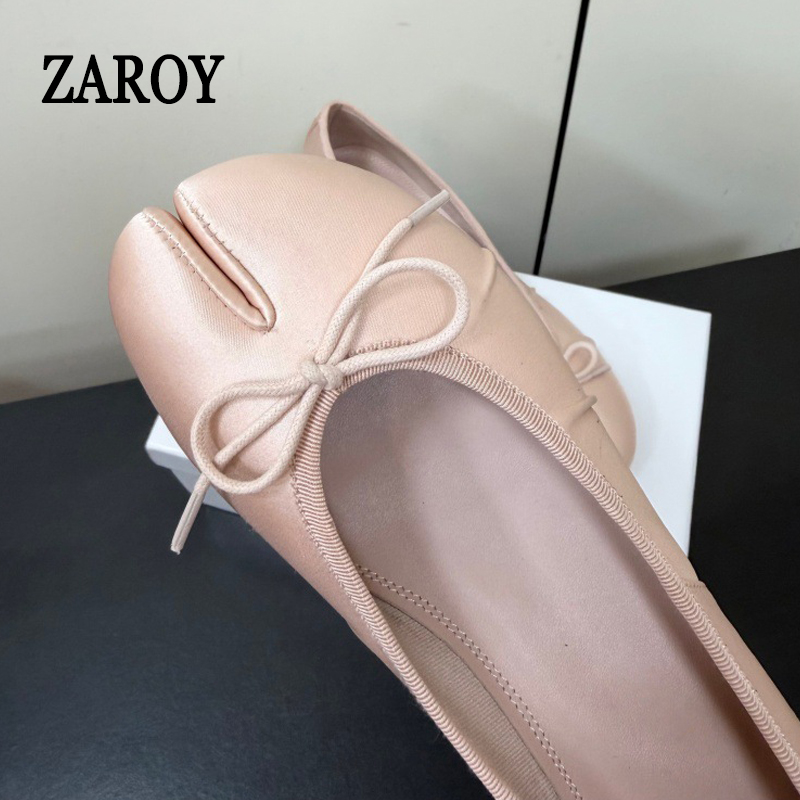 Split Toe Tabi Women's Pumps A – Slip Dress Satin Bewertung und Preis
