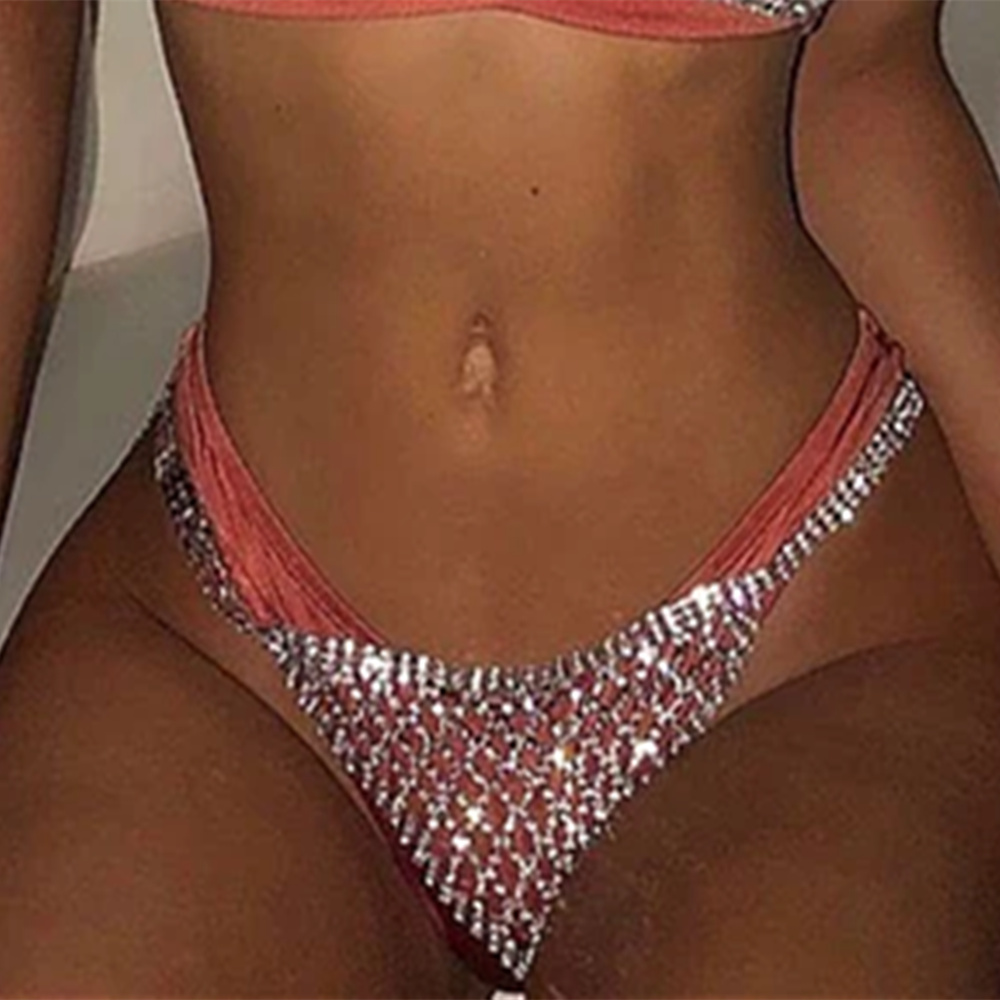 Stonefans Mesh Rhinestone Body – Thong Bikini Women Bewertung und Preis