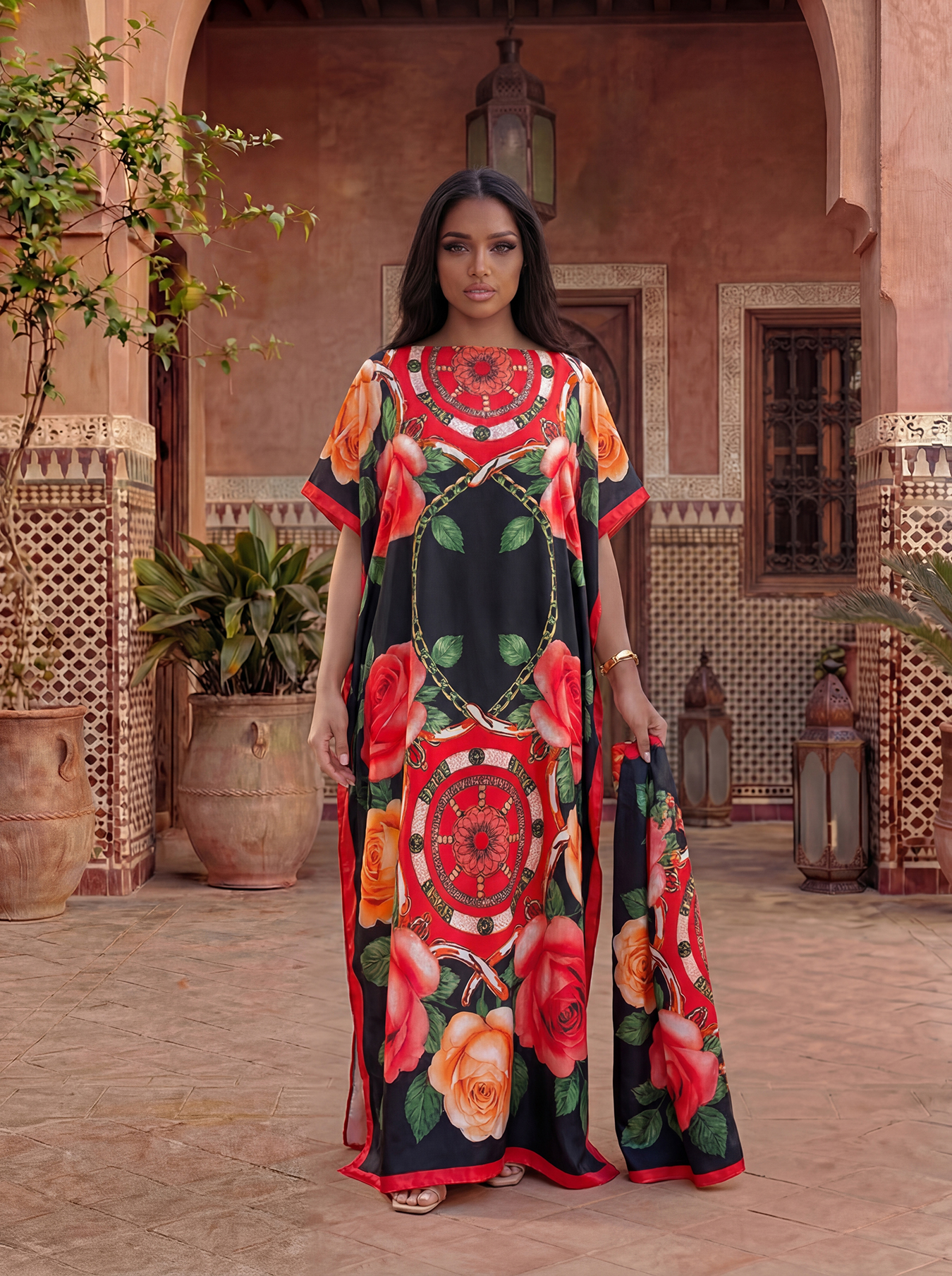 New Style Long Loose Silk Blen – Robe Silk Women Bewertung und Preis