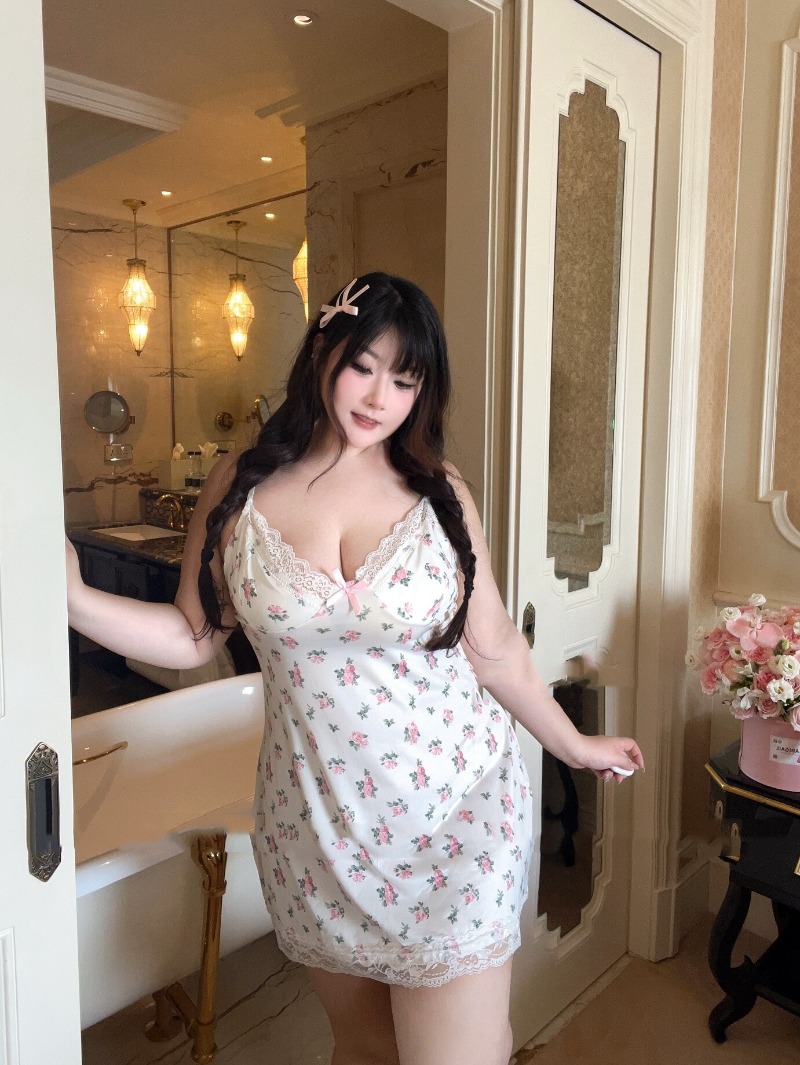 Women's Sexy Plus Size Lingeri – Babydoll Chemise Night Bewertung und Preis