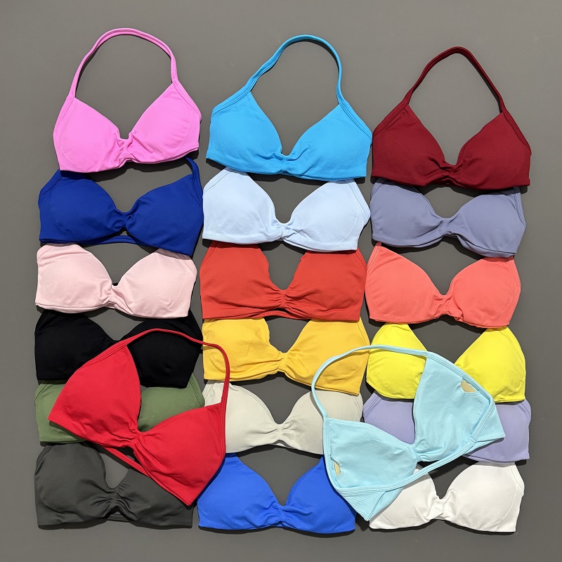 Sports Strappy Bra Yoga Underw – Sports Bra High Impact Bewertung und Preis