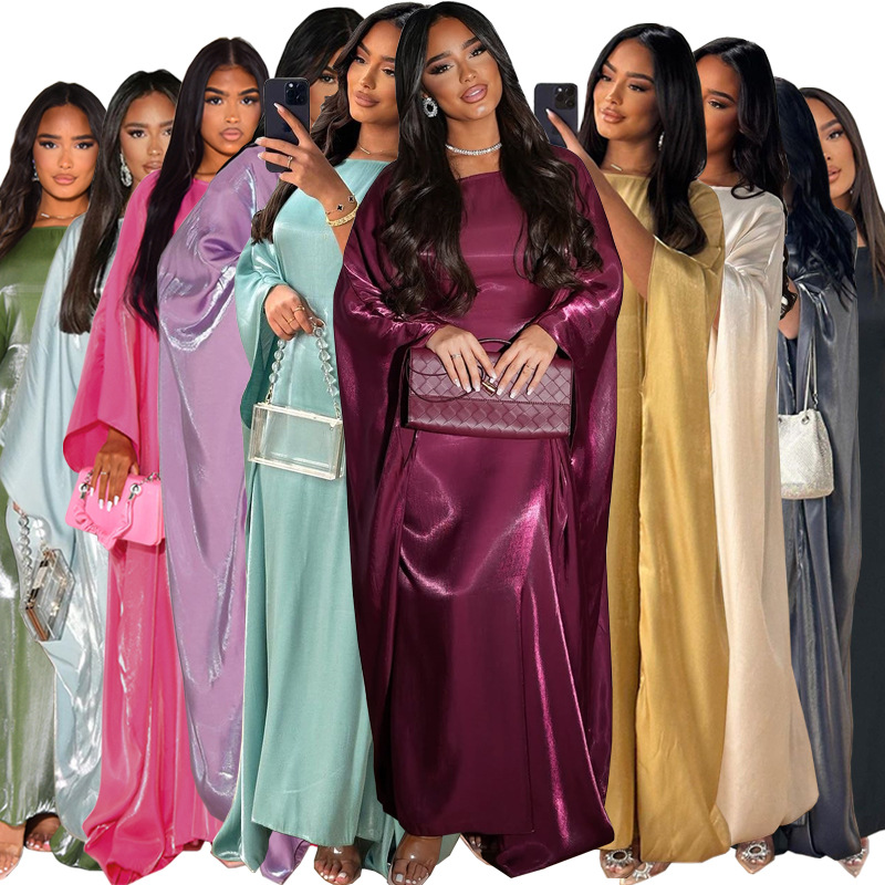 One Size New Summer Middle Eas – Robe Silk Women Bewertung und Preis