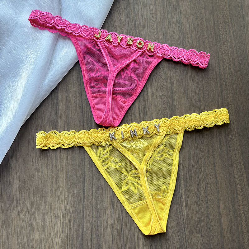Custom Thong Panties Name Crys – Thong Bikini Women Bewertung und Preis