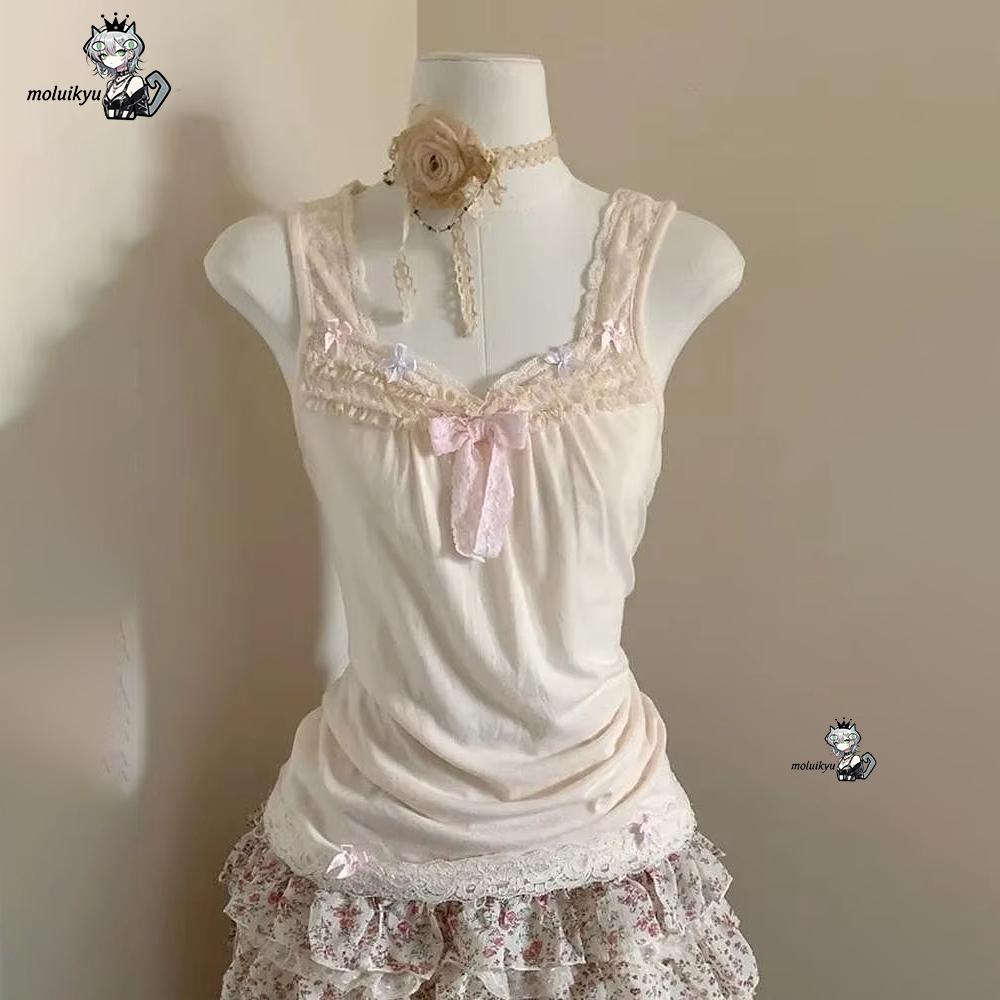 Women Y2K 2Pcs Outfit Set Lace – Cami Top Lace Bewertung und Preis