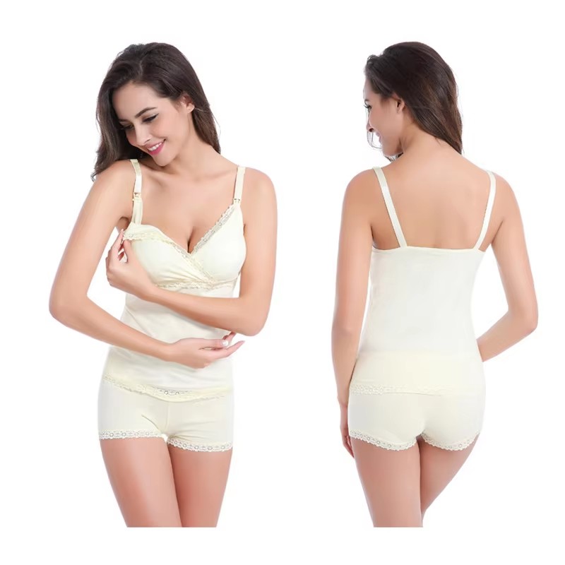 Maternity Clothes Women's Slee – Nursing Bra Sleep Bewertung und Preis