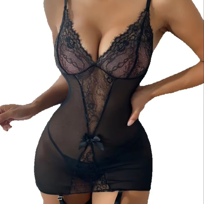 Lace Underwear Set with Stocki – Garter Belt Set Bewertung und Preis