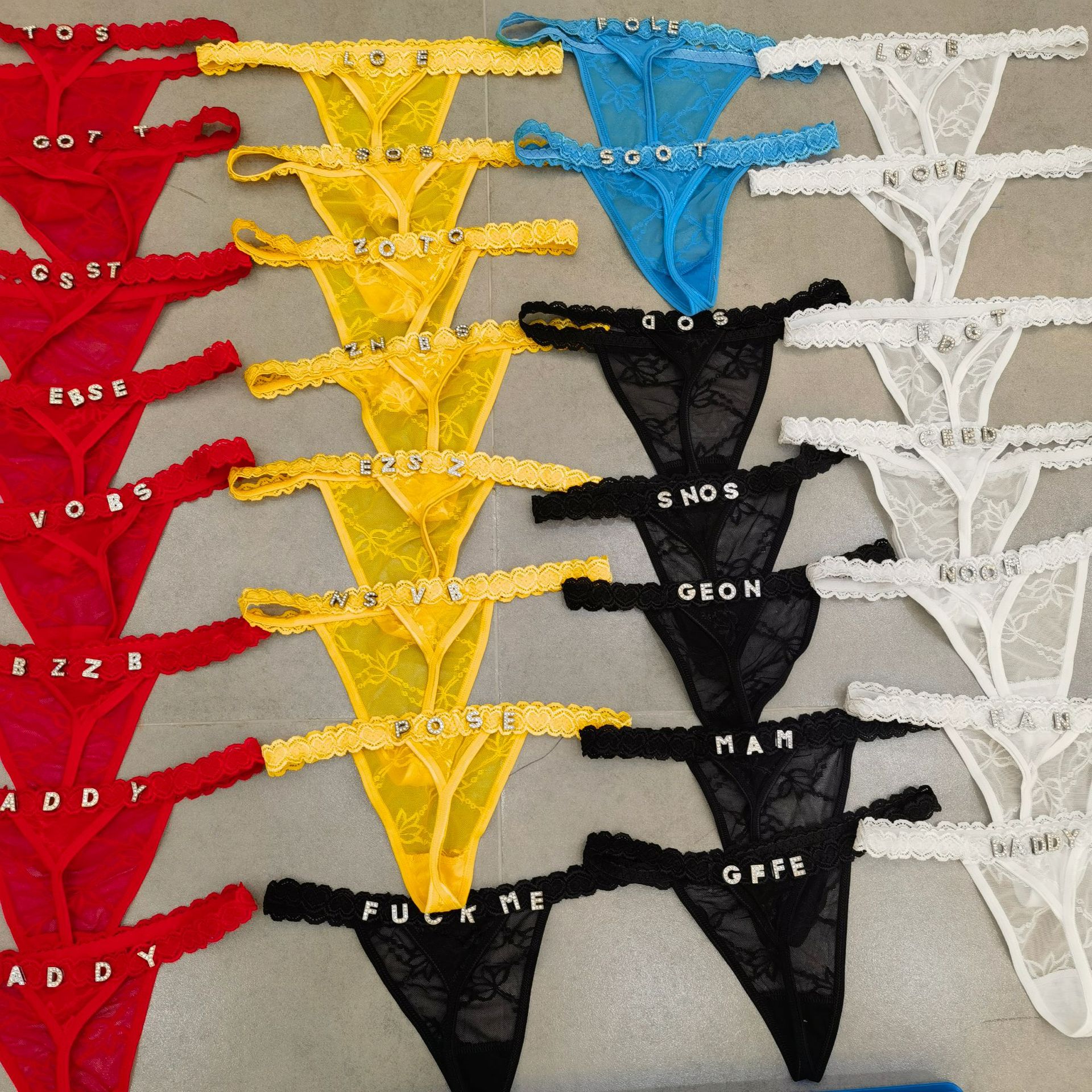 Customize Thongs Crystal Name  – Thong Bikini Women Bewertung und Preis