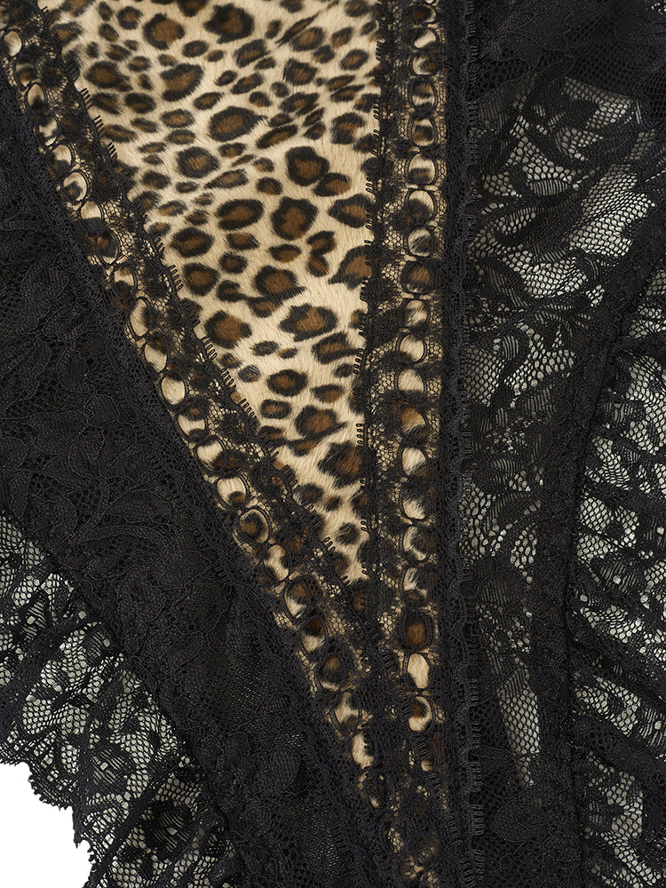 Sexy Lace Leopard Pattern Body – Shapewear Bodysuit Firm Bewertung und Preis