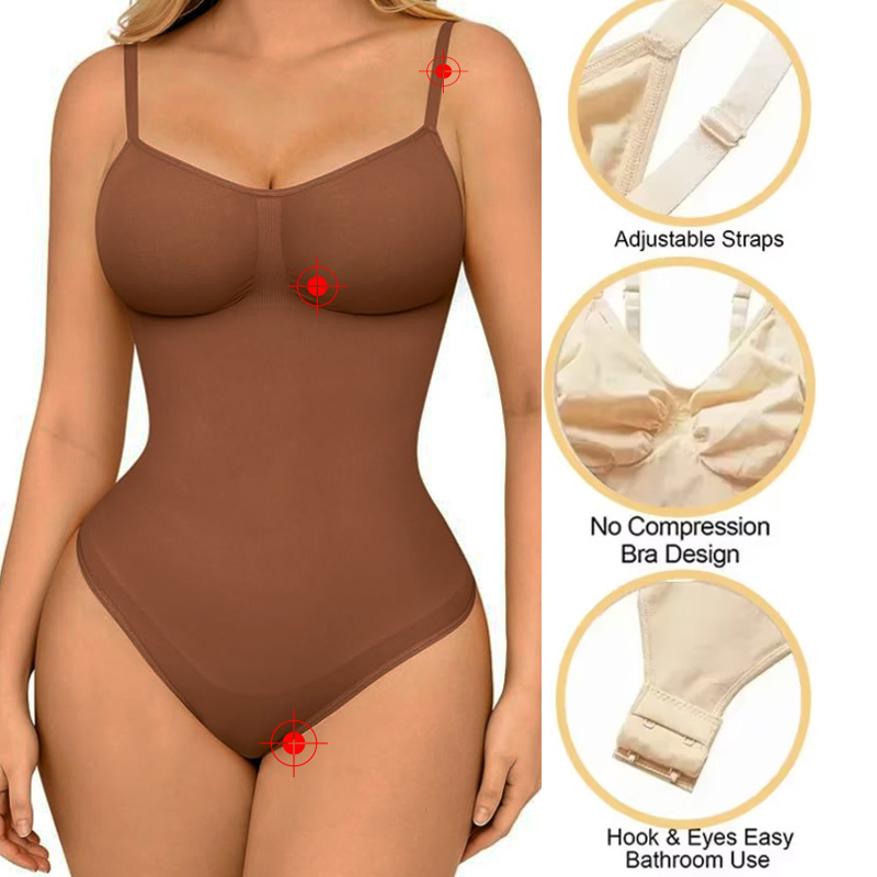 GUUDIA Spandex Bodysuit Thong  – Shapewear Bodysuit Firm Bewertung und Preis