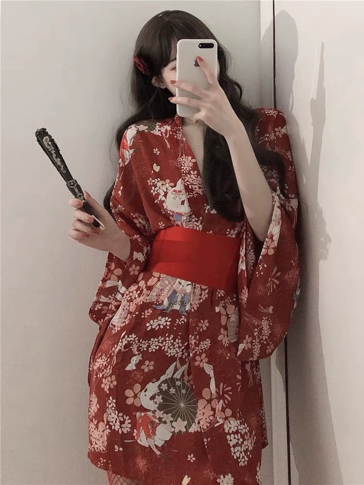 Sex Japanese Kimono Sexy Sleep – Robe Silk Women Bewertung und Preis