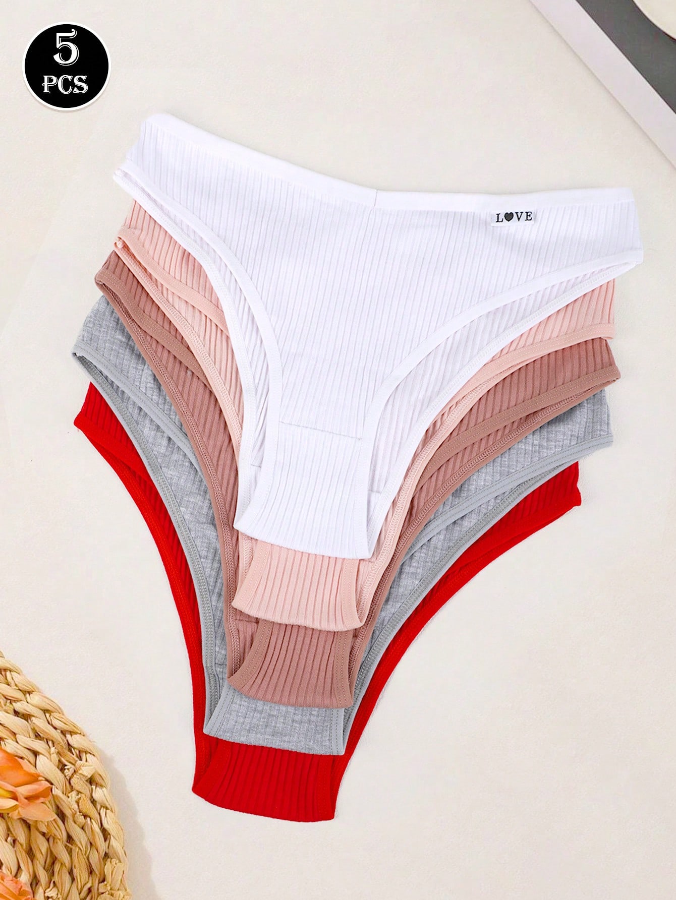 5-Pack Ribbed Seamless Briefs  – Seamless Underwear Women Bewertung und Preis