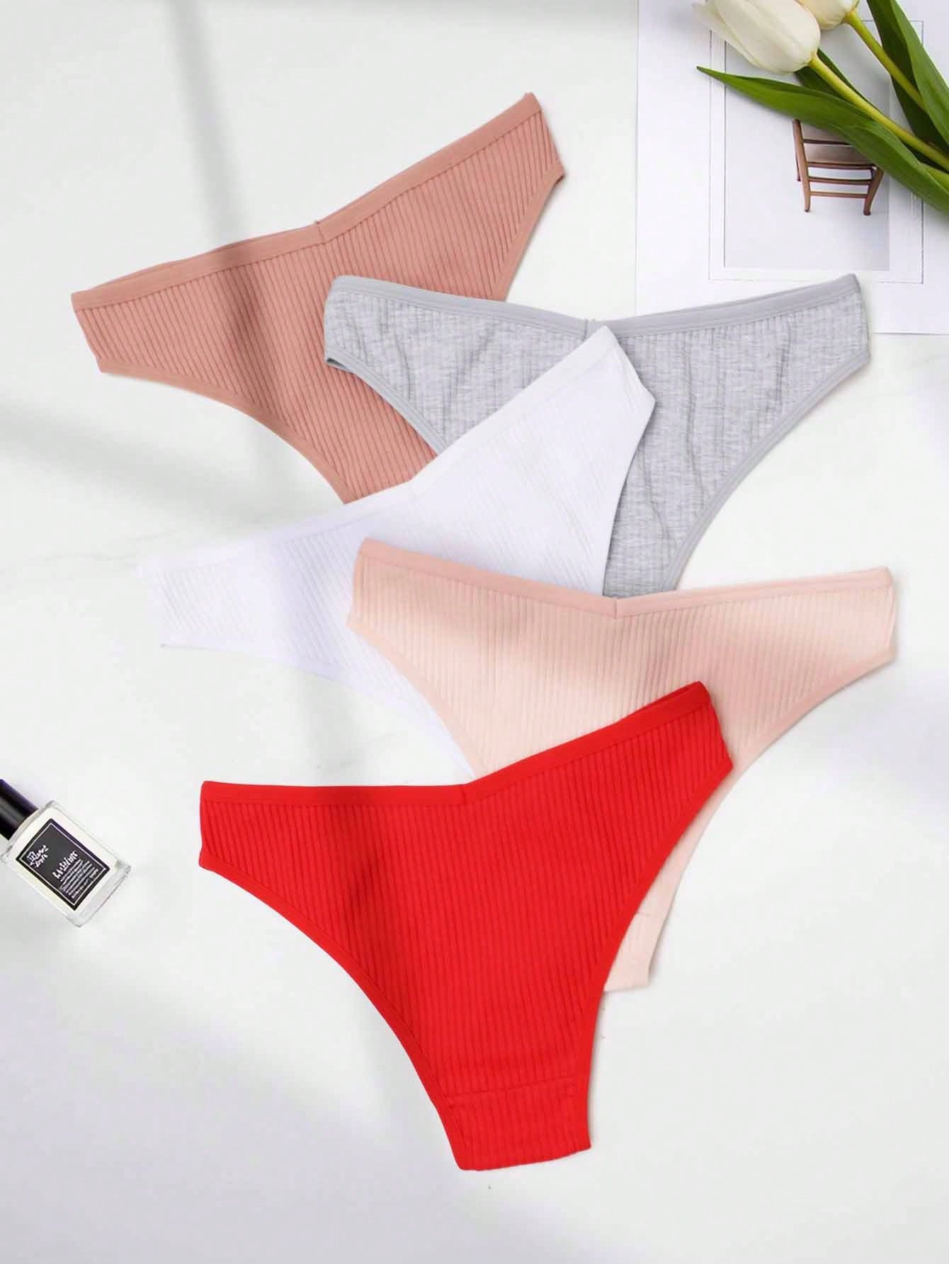 5-Pack Ribbed Seamless Briefs  – Seamless Underwear Women Bewertung und Preis