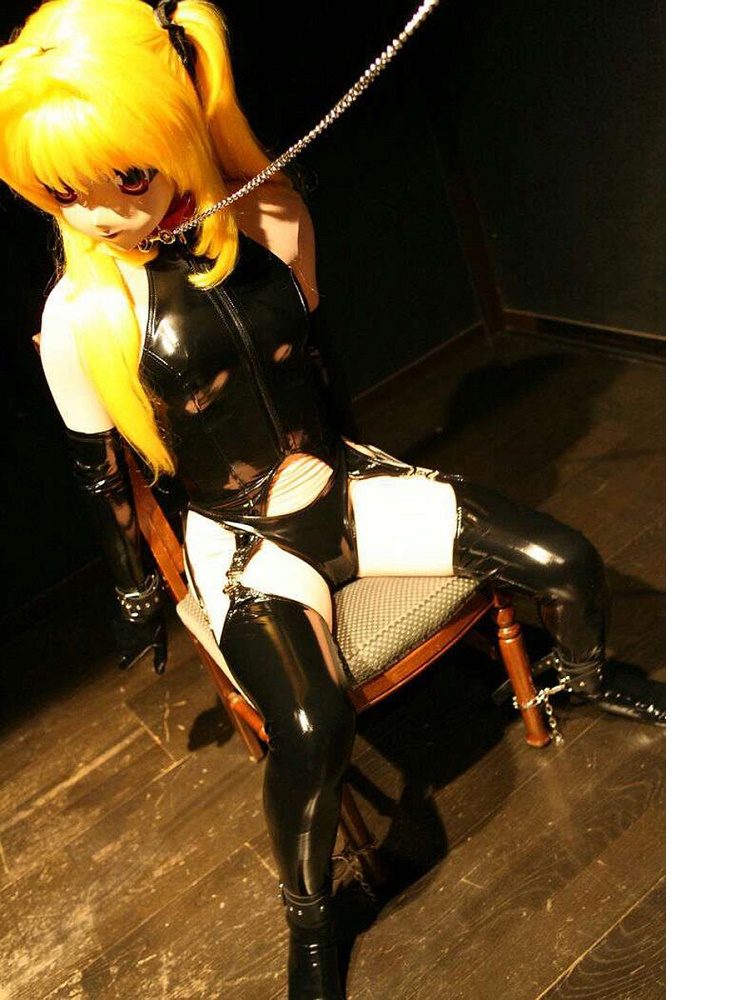 4PCS/SET Wet Look PVC Catsuit  – Garter Belt Set Bewertung und Preis