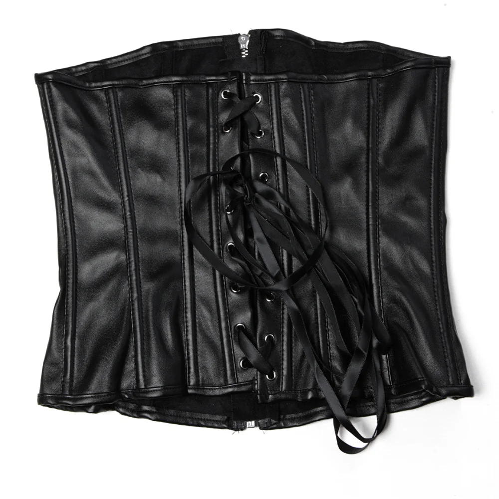 Black Short Zipper PU Faux Lea – Corset Waist Cinch Bewertung und Preis