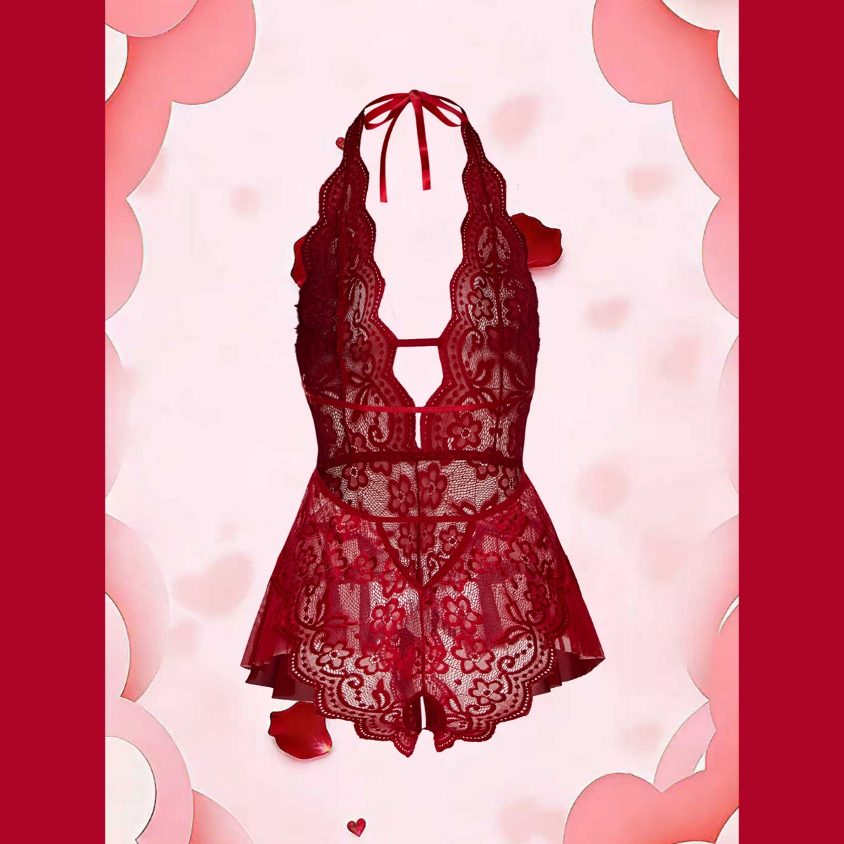 Erotic Crotchless Hot Lingerie – Lace Teddy Lingerie Bewertung und Preis