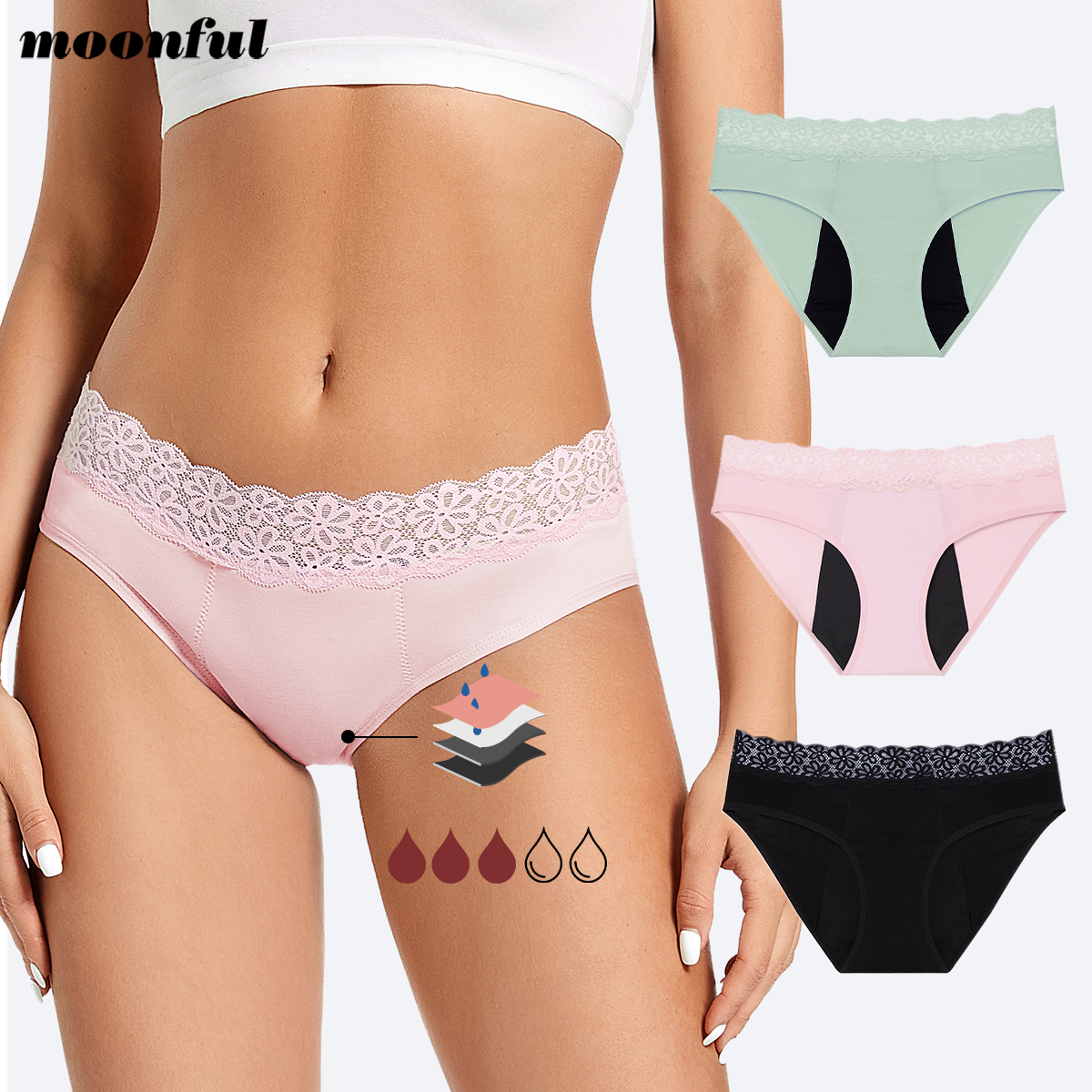 Menstrual Cycle Absorbent Unde – Period Panty Absorbent Bewertung und Preis