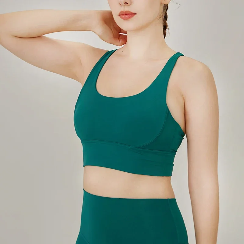 Solid Color Fitness Women Spor – Sports Bra High Impact Bewertung und Preis