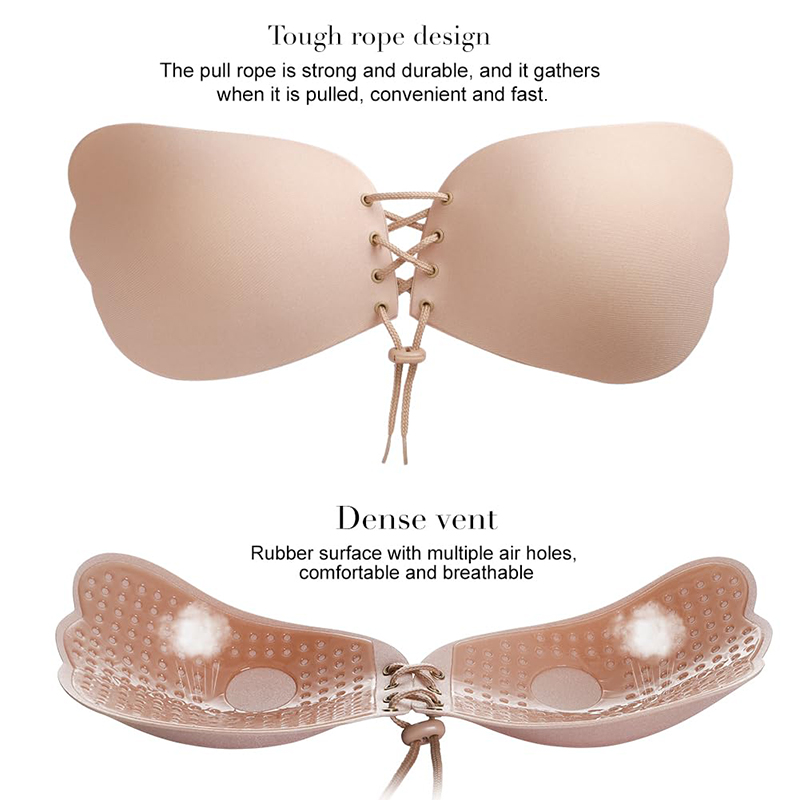 1/2 Pairs Women Summer Backles – Strapless Bra Backless Bewertung und Preis