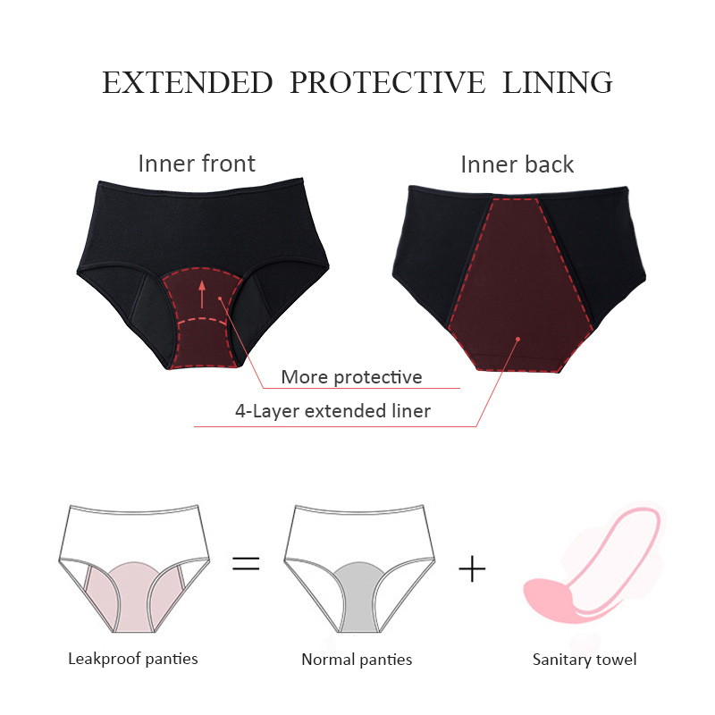 Heavy Flow Menstrual Panties 4 – Period Panty Absorbent Bewertung und Preis