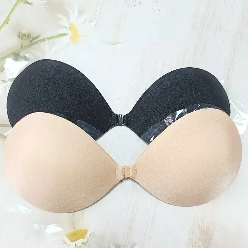 Women Sexy Strapless Bra Palm  – Silicone Bra Adhesive Bewertung und Preis