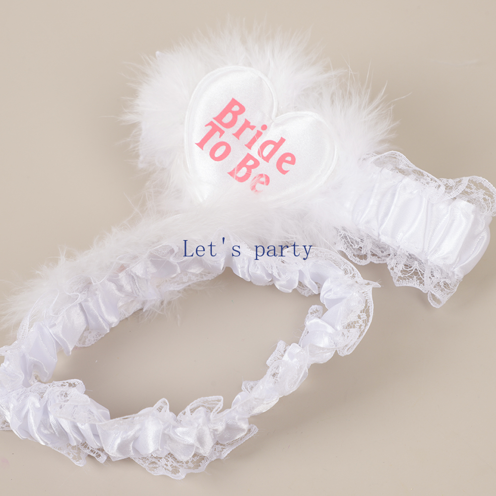 1Pcs Sexy Lace Bride To Be Gar – Garter Belt Set Bewertung und Preis