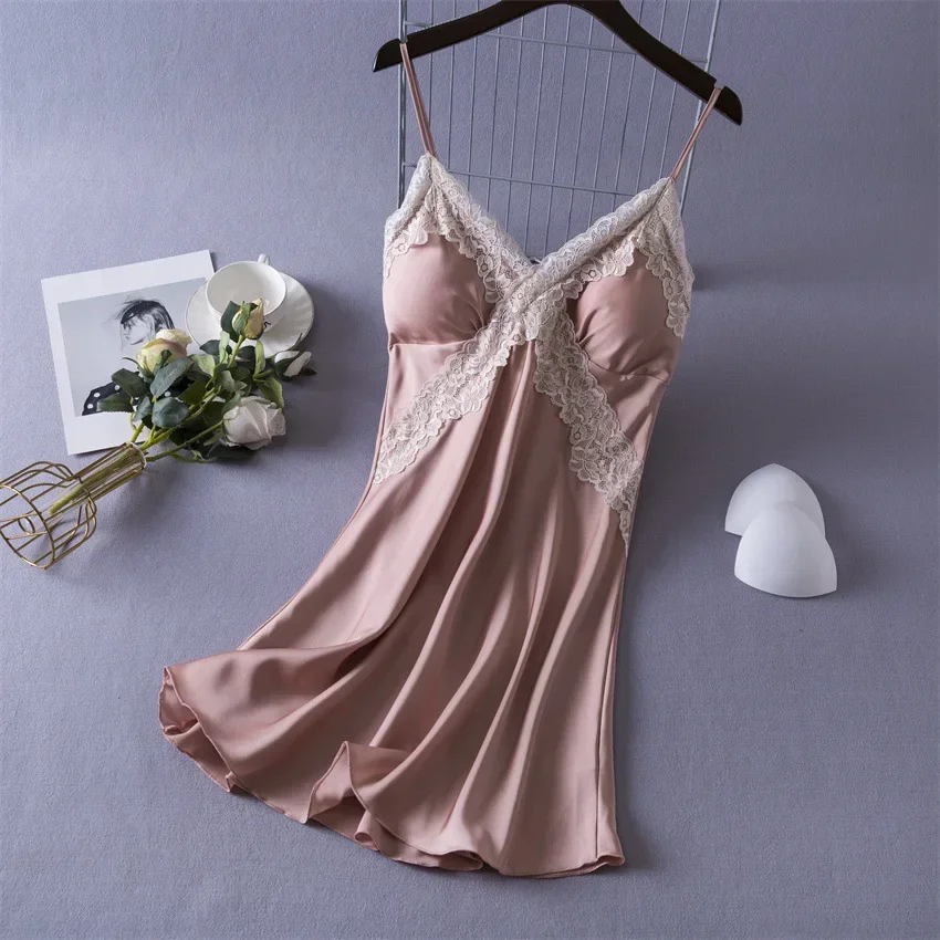 Women's Sexy Lingerie Satin Ni – Babydoll Chemise Night Bewertung und Preis