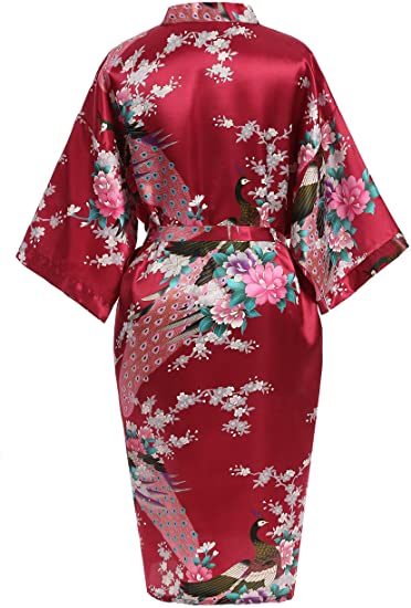 Rayon Robes Women Nightwear Fl – Robe Silk Women Bewertung und Preis