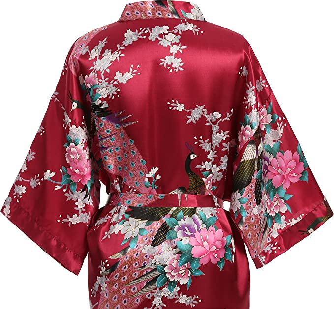 Rayon Robes Women Nightwear Fl – Robe Silk Women Bewertung und Preis