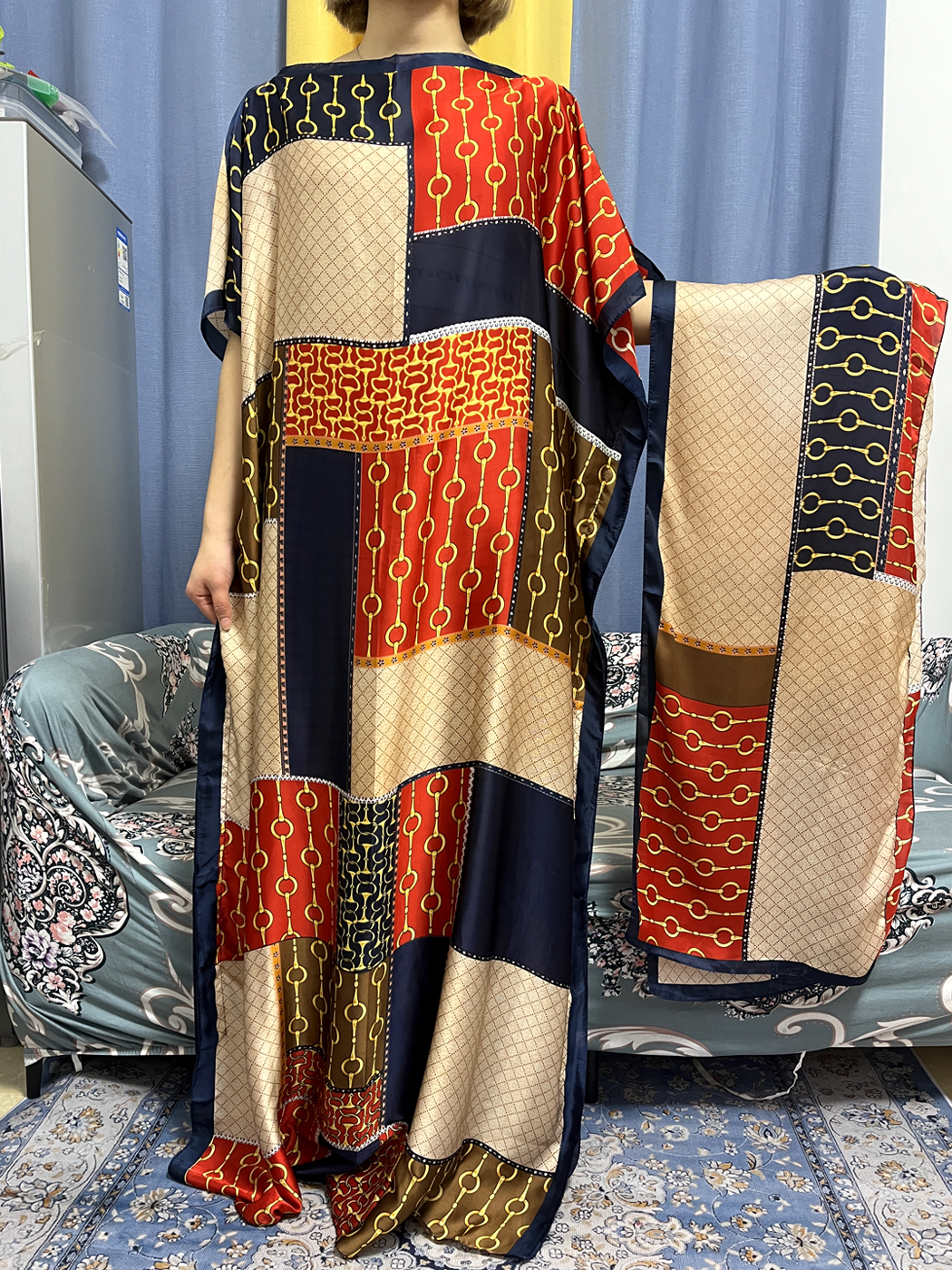 Abayas For Women Dubai Kaftan  – Robe Silk Women Bewertung und Preis