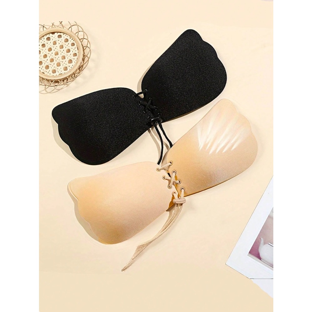 1/2pcs Wing-Shaped Adhesive Br – Silicone Bra Adhesive Bewertung und Preis