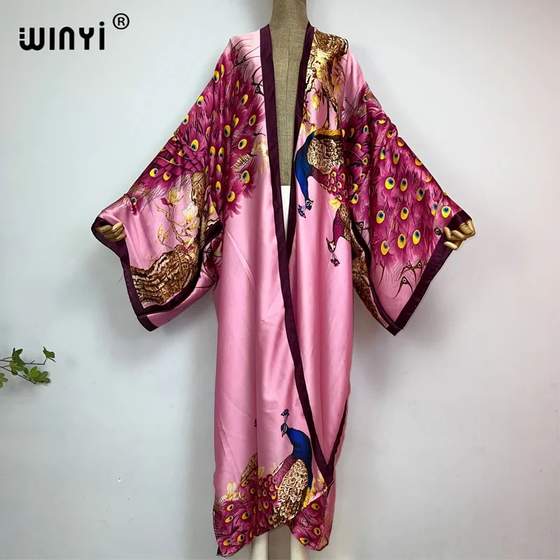 WINYI 2022 Summer Women Cardig – Robe Silk Women Bewertung und Preis