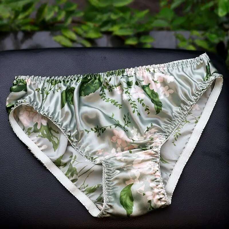 Summer Floral Print Ice Silk M – Boyshort Underwear Bewertung und Preis