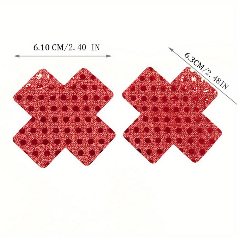 Red Cross Design Nipple Covers – Nipple Cover Pasties Bewertung und Preis