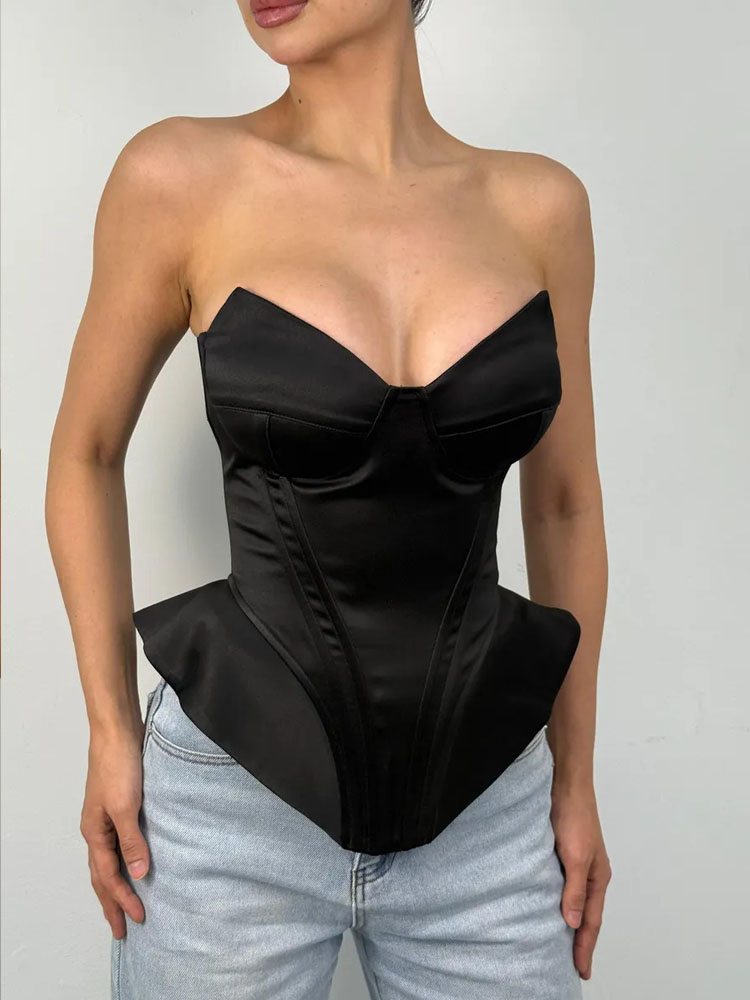 BKQU Sexy Fishbone Strapless C – Corset Waist Cinch Bewertung und Preis