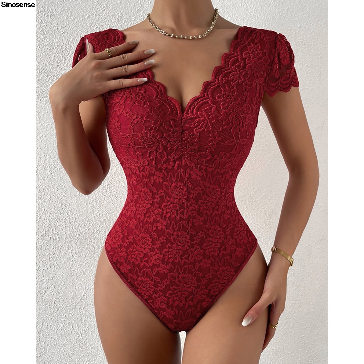 Womens Embroidery Floral Contr – Lace Teddy Lingerie Bewertung und Preis